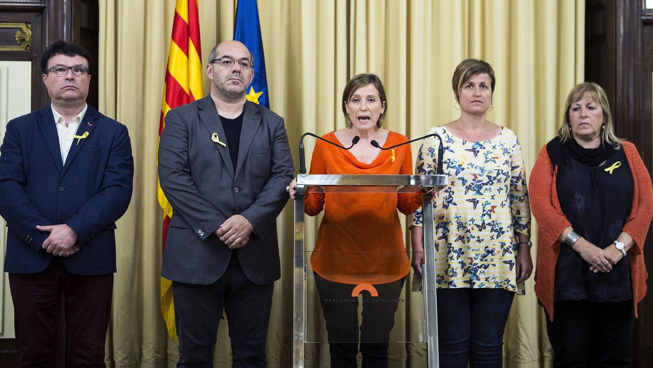 El juicio a la anterior Mesa del Parlamento catalán por desobediencia